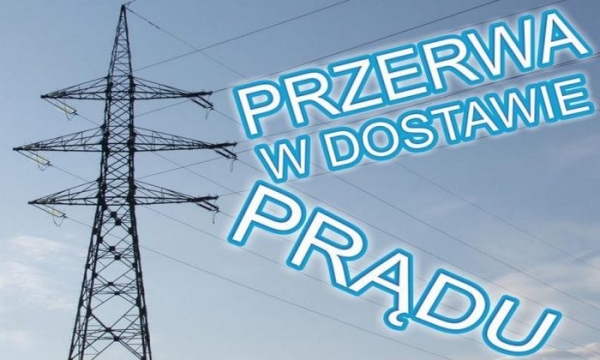Przerwy w dostawie energii elektrycznej w gminie Przemęt