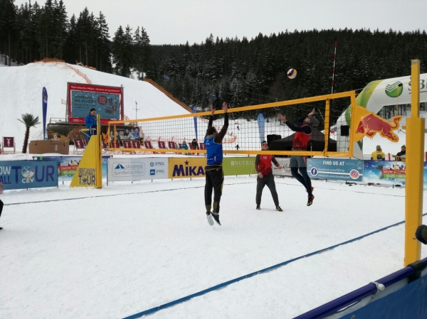 Duet z Lginia o włos od medali Mistrzostw Europy w siatkówce na śniegu