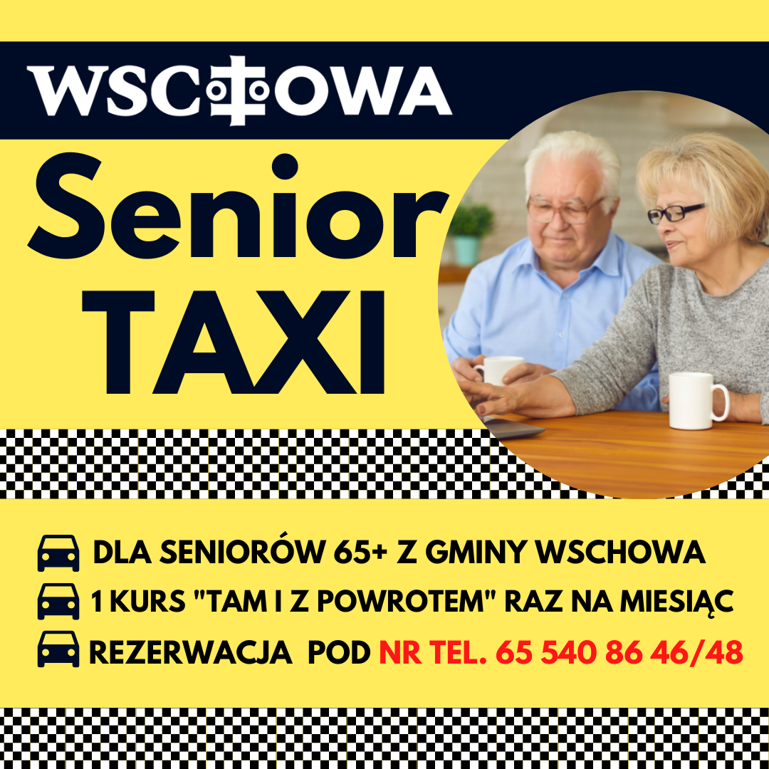 Jeszcze więcej kursów w ramach programu Senior Taxi!