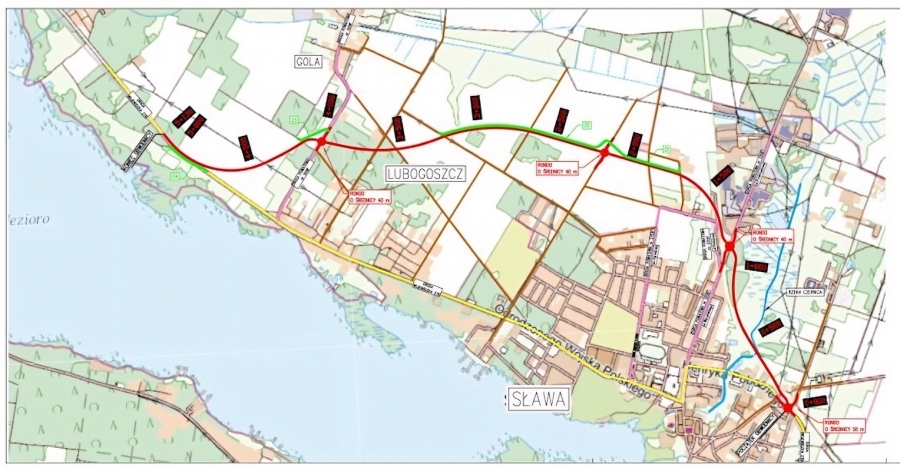 Obwodnica Sławy coraz bliżej. Ogłoszono przetarg na drugi etap