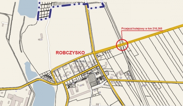 Nikt nie korzysta z przejazdu w Robczysku?