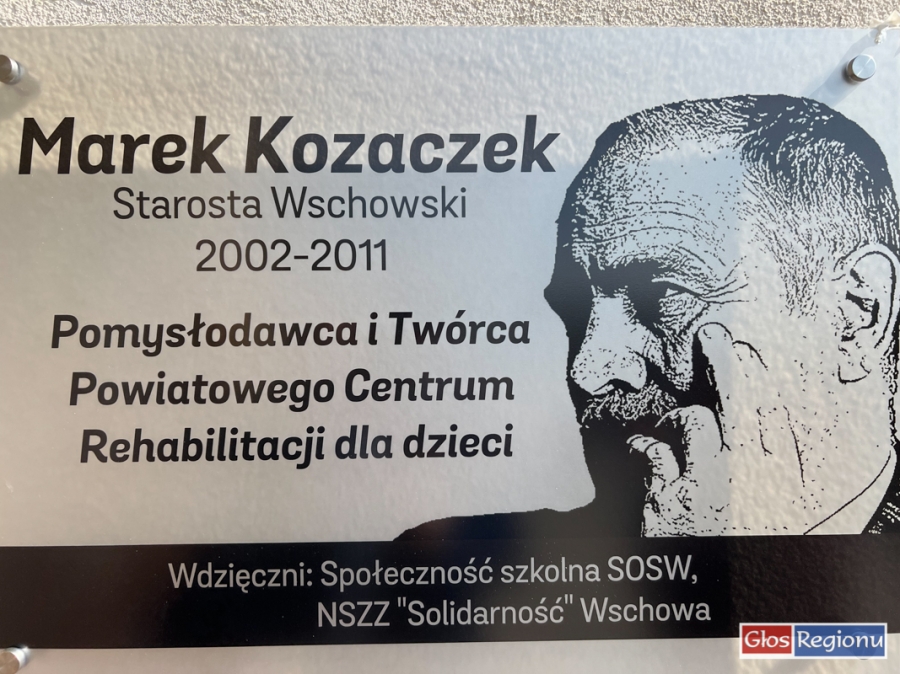 Tablica pamięci Marka Kozaczka odsłonięta (VIDEO)