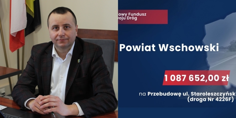 Powiat Wschowski przebuduje ul. Staroleszczyńską we Wschowie