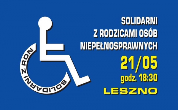 Wzywają do solidarności z niepełnosprawnymi