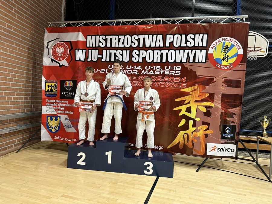 Sukcesy Ronin Wschowa na mistrzostwach. Zawodnicy Ju-Jitsu i Sumo z medalami!