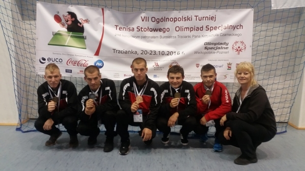 VII Ogólnopolski Turniej Tenisa Stołowego Olimpiad Specjalnych w Trzciance