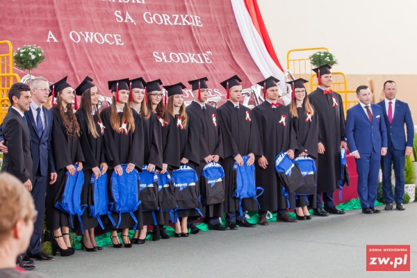 Zakończenie roku szkolnego dla maturzystów w I Zespole Szkół im. Stanisława Staszica we Wschowie