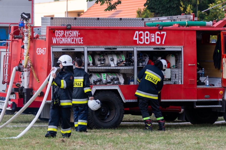 Strażacy ugasili pożar w Wygnańczycach. Spłonęła cała kuchnia