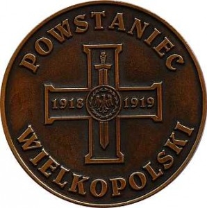 Medale na setną rocznicę Powstania Wielkopolskiego