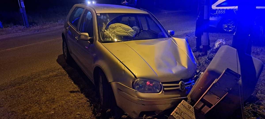 Pijana kierująca staranowała rogatki. Twierdziła, że ratowała kota