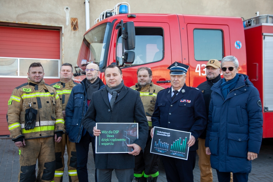 Promesa przyznana! Nowy wóz strażacki dla OSP Sława (VIDEO)