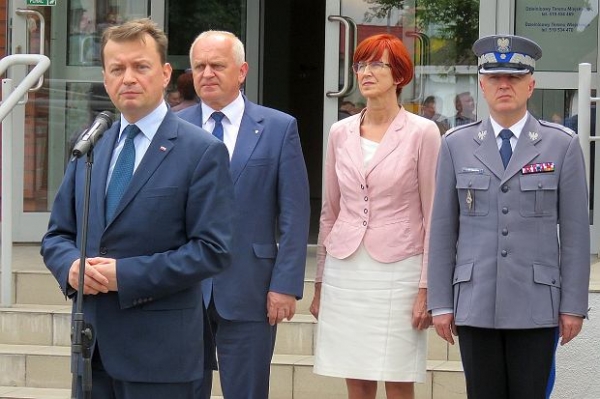 Minister Błaszczak otworzy posterunek