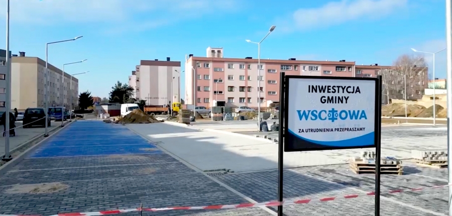 Wschowa: Parking przy ul. Wolsztyńskiej prawie gotowy (VIDEO)