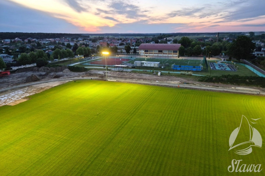 Sława pozyskała dodatkowe dofinansowanie na budowę Stadionu Miejskiego