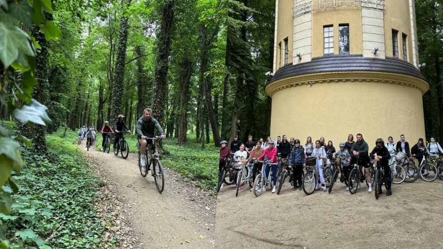 Młodzież stawia na rower! Projekt „EKO Zan” połączył dwie szkoły