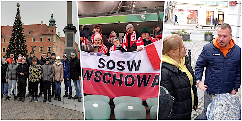 Nauczyciele SOSW relacjonują wyjazd do Warszawy (FOTO)