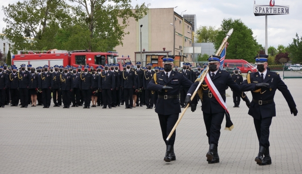 Strażacy z KP PSP Wschowa uczestniczyli w Wojewódzkich obchodach Dnia Strażaka 2021