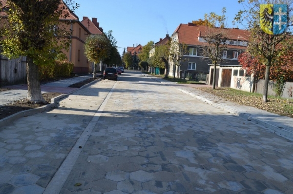 Zakończono przebudowę ulicy Mickiewicza we Wschowie