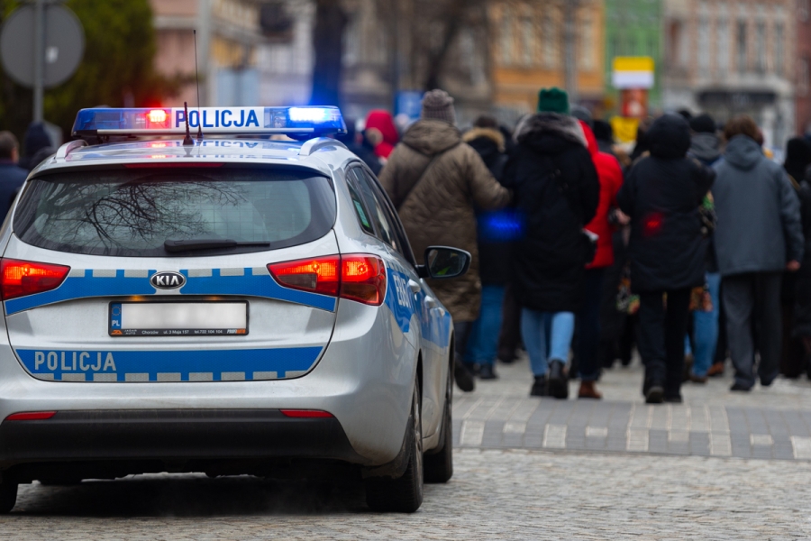 Górowscy policjanci w akcji - skupiali się na ochronie pieszych