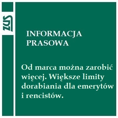   Od marca można zarobić więcej.