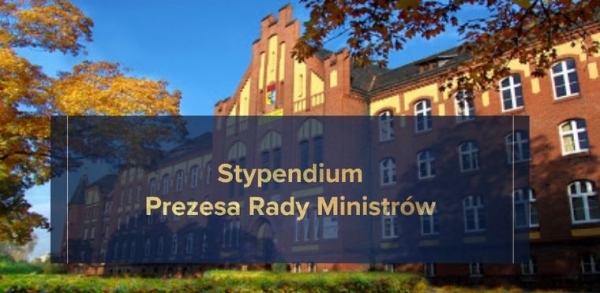 STYPENDIUM PREZESA RADY MINISTRÓW W „STASZICU”