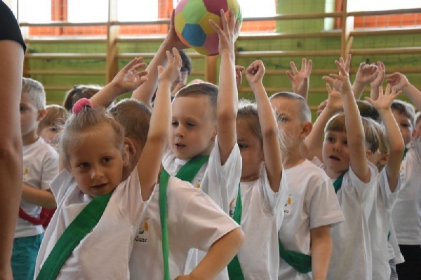 Olimpiada dziecięca w Przedszkolu w Sławie
