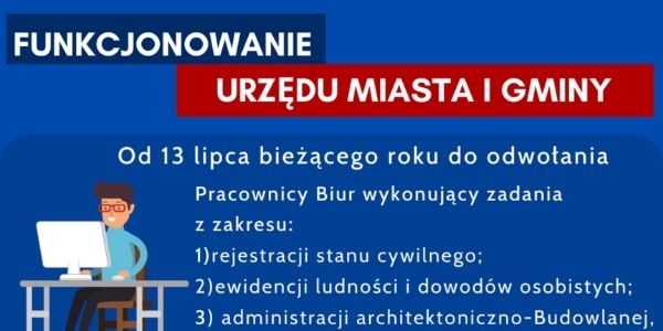 Restrykcje w instytucjach gminnych.