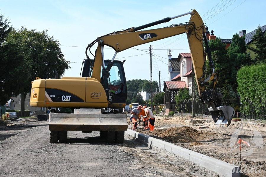 Kolejny etap prac ukończony. Co słychać na budowie trasy Sława-Lipinki?