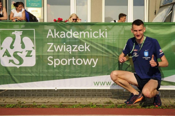 Piotr Drobnik medalistą Akademickich Mistrzostw Polski w Lekkiej Atletyce 