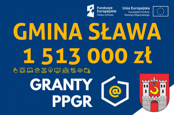 Gmina Sława z dofinansowaniem