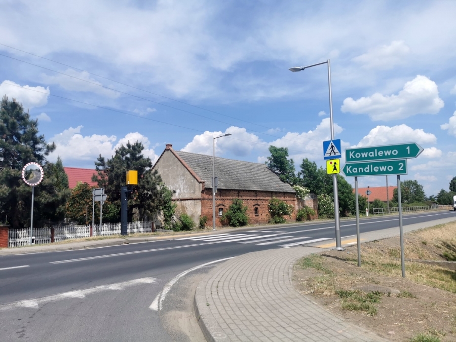 Bezpieczniejsze przejścia dla pieszych w gminie Szlichtyngowa