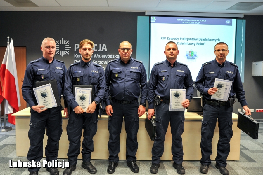 Asp. Kamiński zdobył tytuł „Dzielnicowego Roku”. To policjant KPP Wschowa