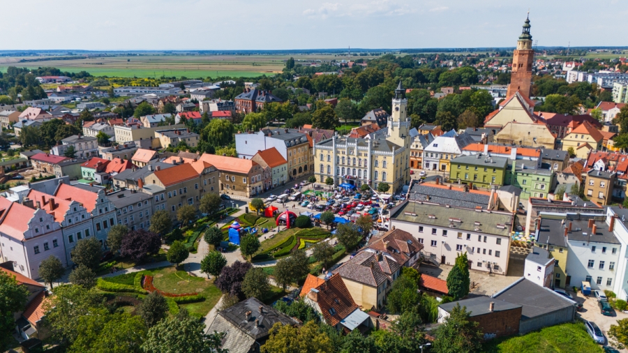 Kamera na Rynek we Wschowie. Podgląd na żywo z wieży ratusza [LIVE]