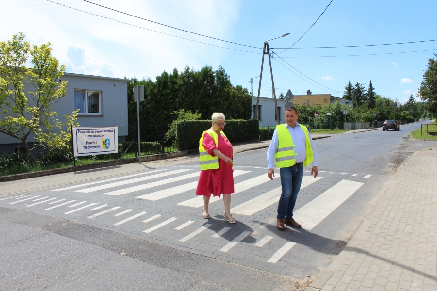 Zakończenie prac związanych z przebudową przejść dla pieszych (ZDJĘCIA)