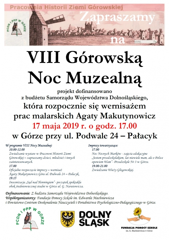  Już w piątek VIII Górowska Noc Muzealna