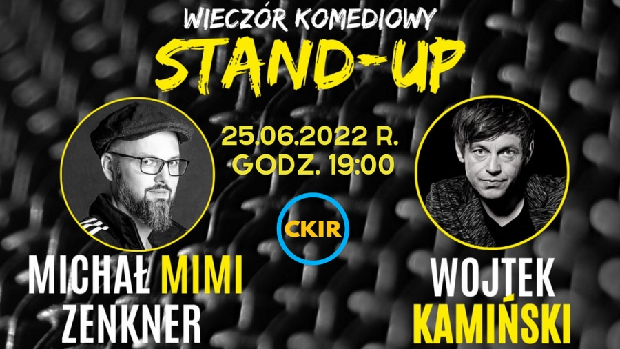STAND-UP! Wojtek Kamiński i Michał MIMI Zenkner we Wschowie (ZAPOWIEDŹ)