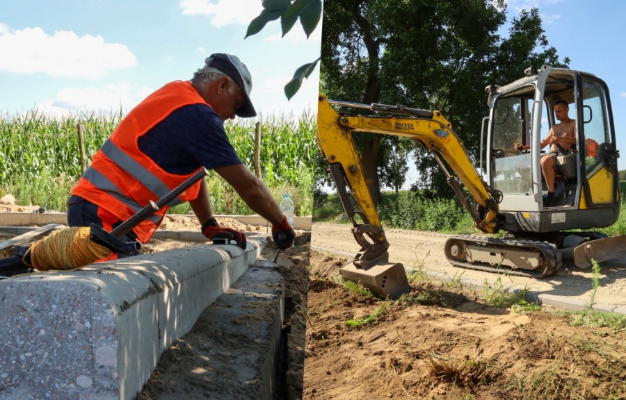 Bez przerw w budowie ścieżki rowerowej. Na trasie Wschowa-Hetmanice prace idą pełną parą