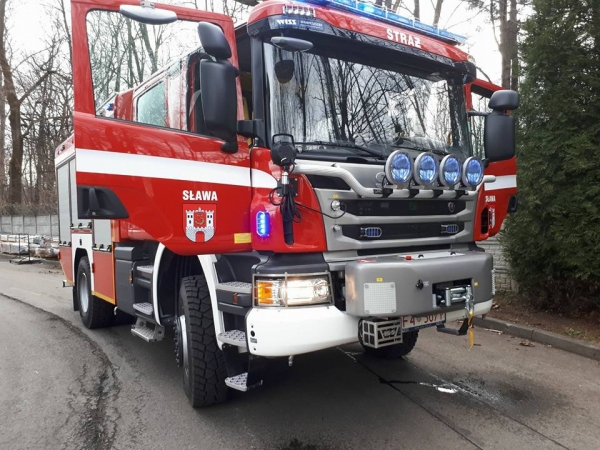 Nowy samochód strażacki dla OSP Sława