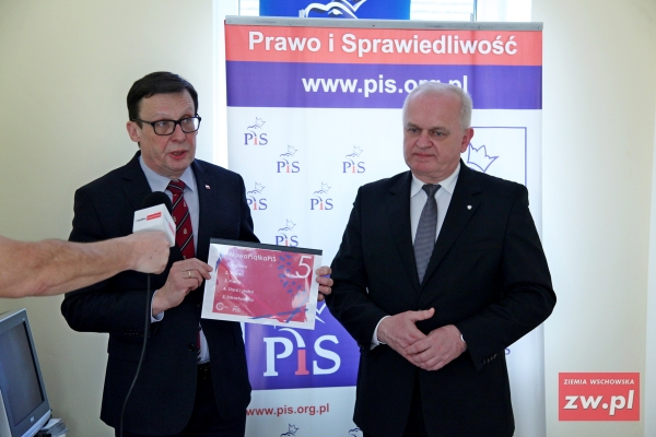 Wojewoda Dajczak i poseł Ast o propozycjach programowych PiS. Lubuskie z dużymi środkami na drogi gminne i powiatowe