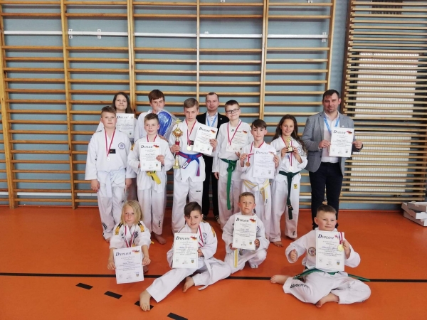 UKS Dynam Wschowa przywozi medale z Międzynarodowego Turnieju Taekwondo