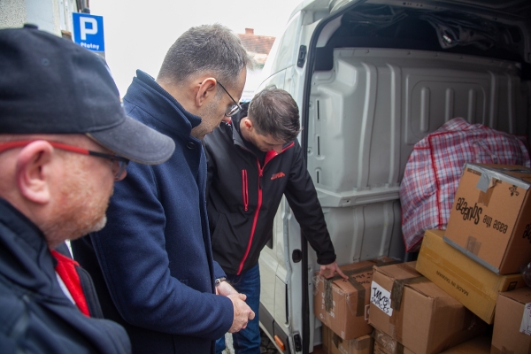 Polski Klub w Southampton wysłał do Wschowy pomoc humanitarną dla Ukraińców (ZDJĘCIA)