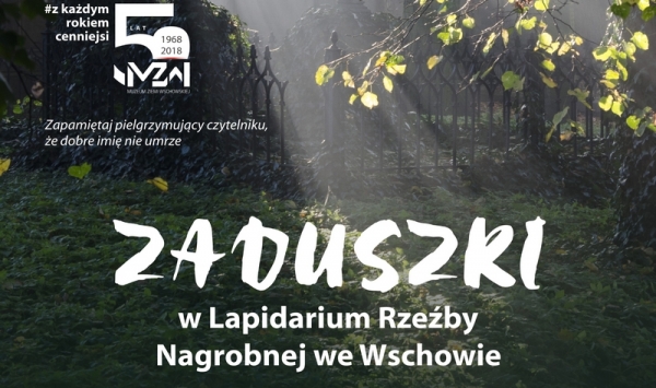 Zaduszki w Lapidarium Rzeźby Nagrobnej