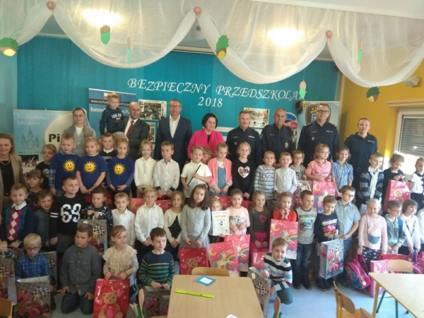 Przedszkolaki z Osowej Sieni zwycięzcami Turnieju „BEZPIECZNY PRZEDSZKOLAK”