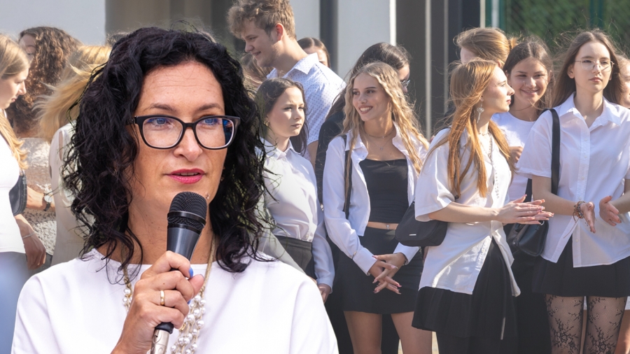 Zakończenie roku w I LO we Wschowie. „Nie wszystko, co ważne, mieści się na świadectwie” [WIDEO]