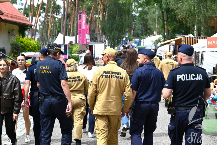 Służby skontrolowały festiwal w Sławie