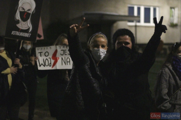 Strajk Kobiet we Wschowie. DZIEŃ 2 [ZDJĘCIA]