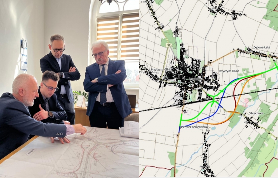 Burmistrz Antkowiak po spotkaniu ws. obwodnicy Wschowy: Wskazaliśmy potrzebę budowy ciągów pieszo-rowerowych