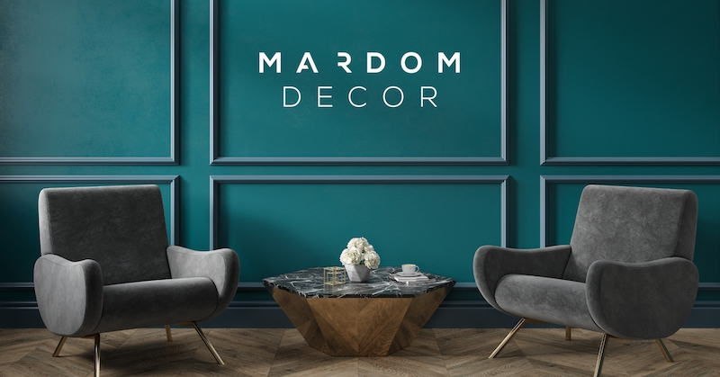 Dekoracje ścienne z marką Mardom Decor