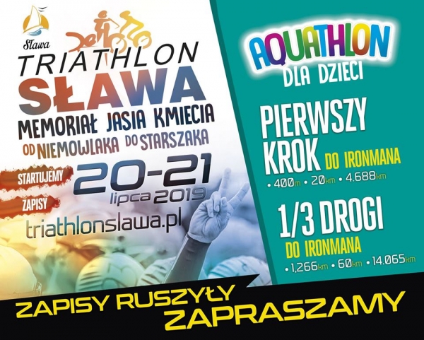 Święto triathlonu w Sławie 