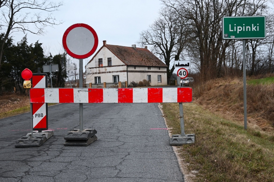 Utrudnienia na drodze powiatowej nr 1011F w Lipinkach. Zamknięcie odcinka 20-21 czerwca